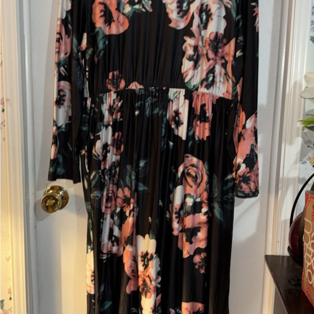 Floral Long Sleeve Dress